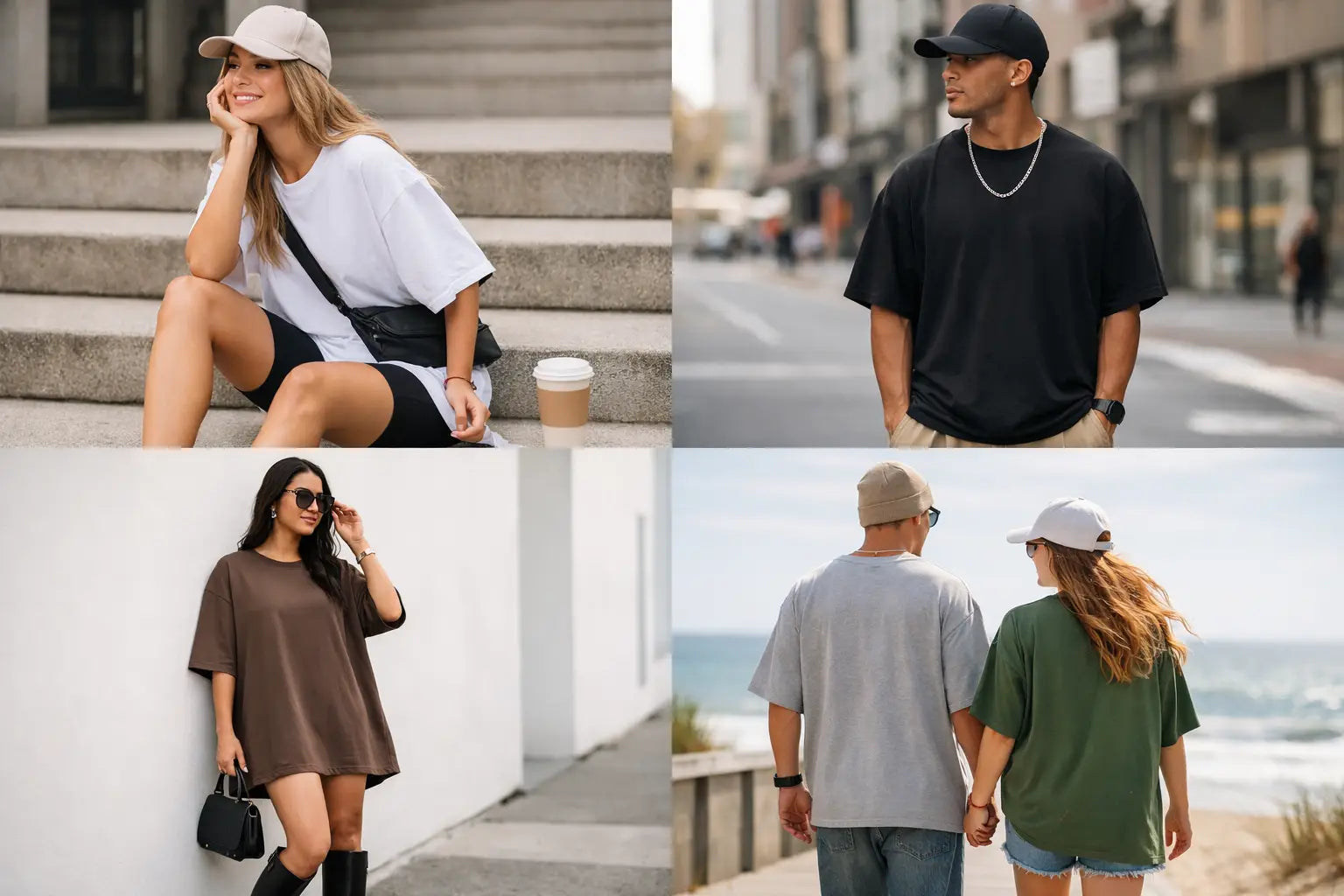 9 Oversized T Shirt Outfits That Always Work
