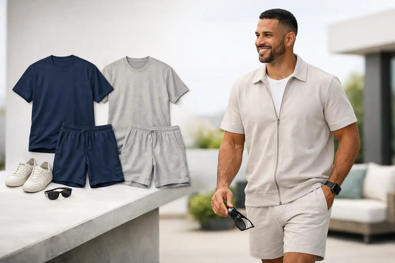 Men's Shorts Sets That Make Getting Dressed Easy