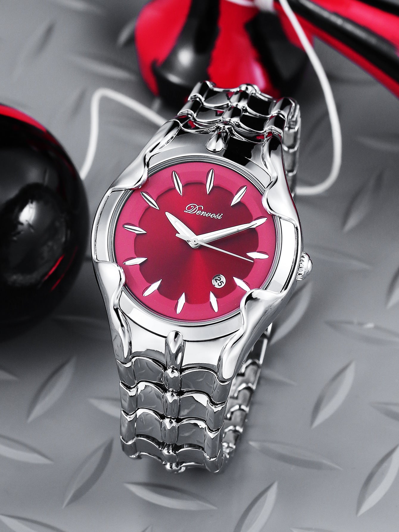 Men's Date Display Luminous Waterproof Quartz Watch