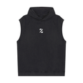 Snow Washed Sleeveless Hoodie