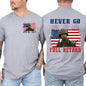 Patriotic Graphic Cotton Tshirt