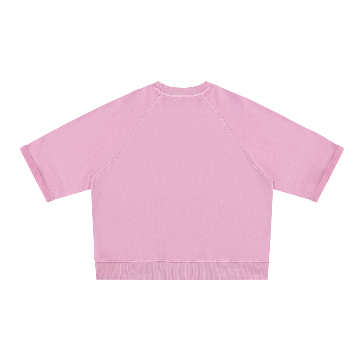 Z Vintage Wash Boxy Short Sleeve Sweatshirt