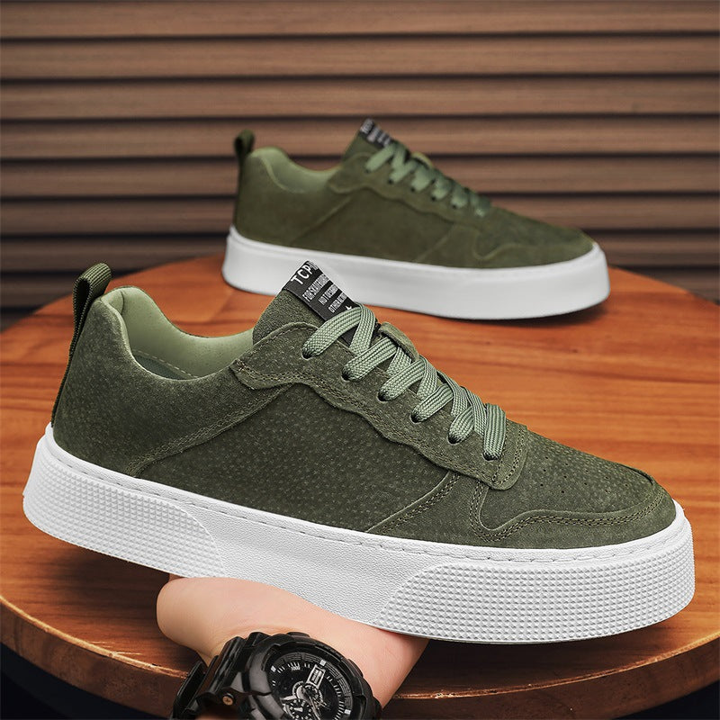 Men's Leather Casual Sneakers