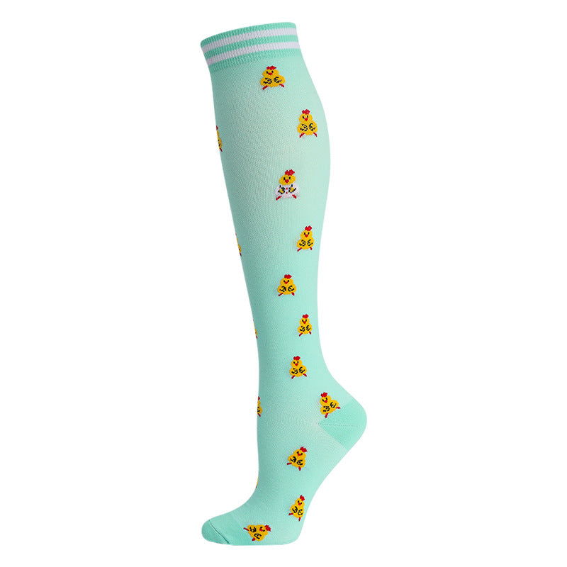 Nylon Compression Socks for Running Cycling Yoga
