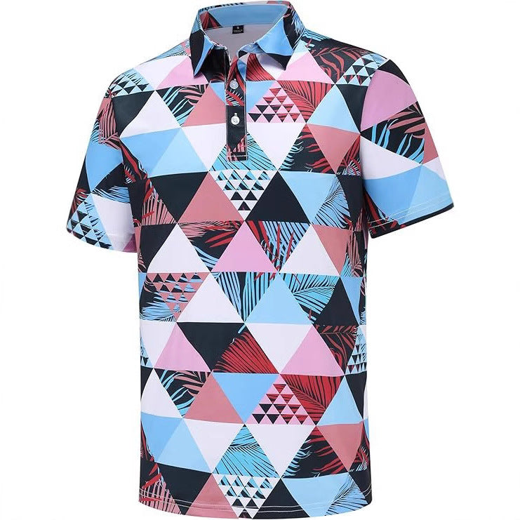 Digital printed Polo shirt