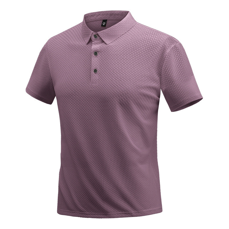 Mens Stretch Breathable Polo Shirt