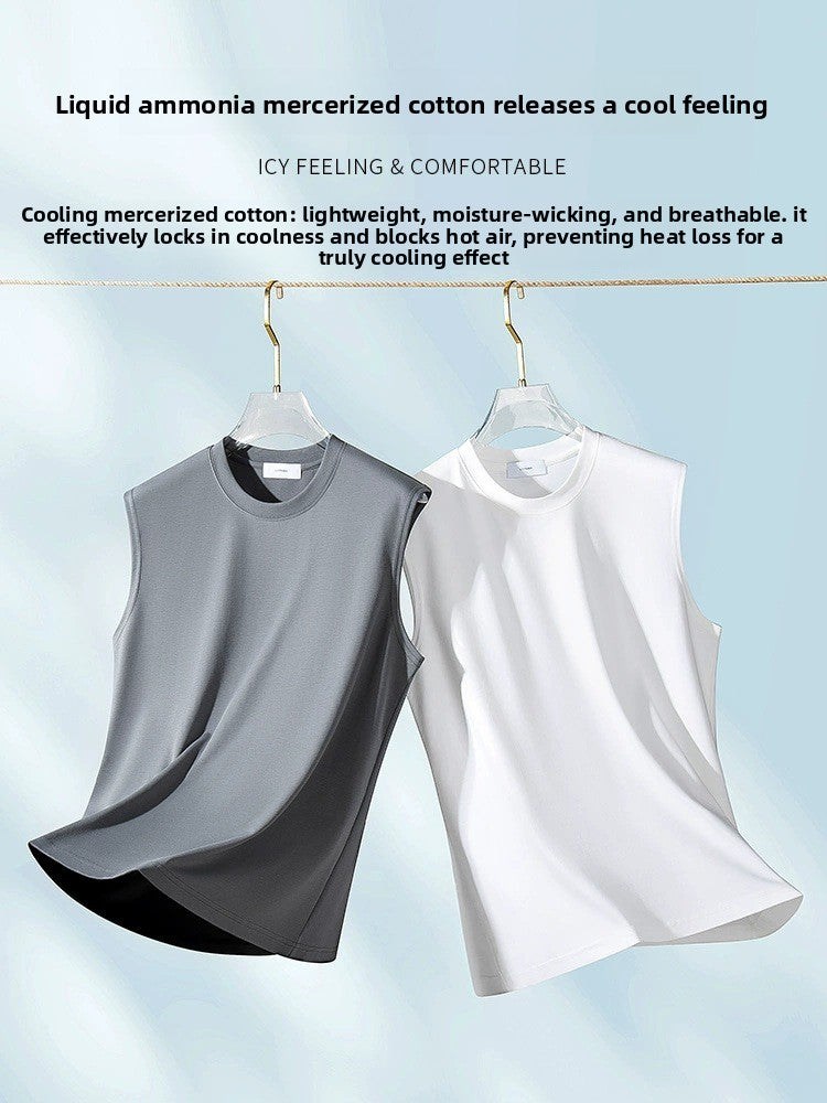 Cotton Sleeveless Sports Vest