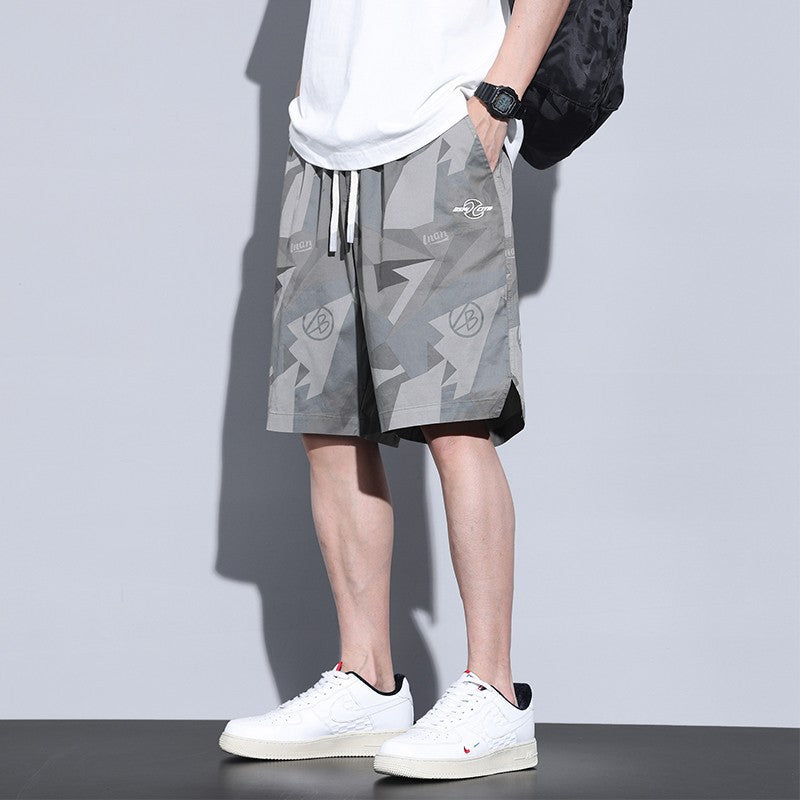 Camouflage work pants