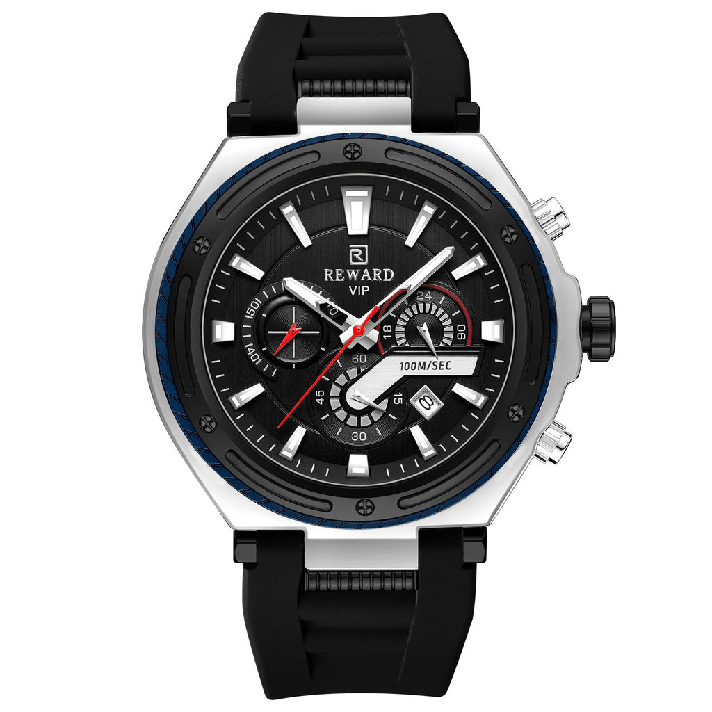 Reward Multifunctional Sport Quartz Men's Watch