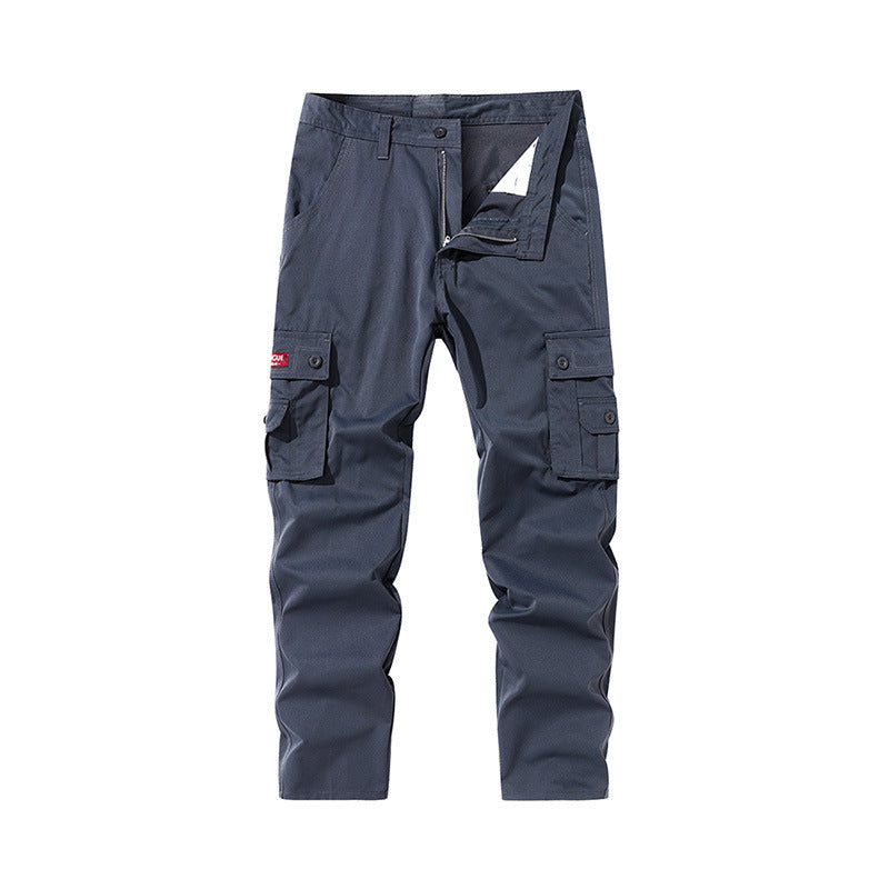 Mens Straight Leg Cargo Pants