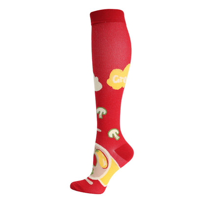 Nylon Compression Socks for Running Cycling Yoga