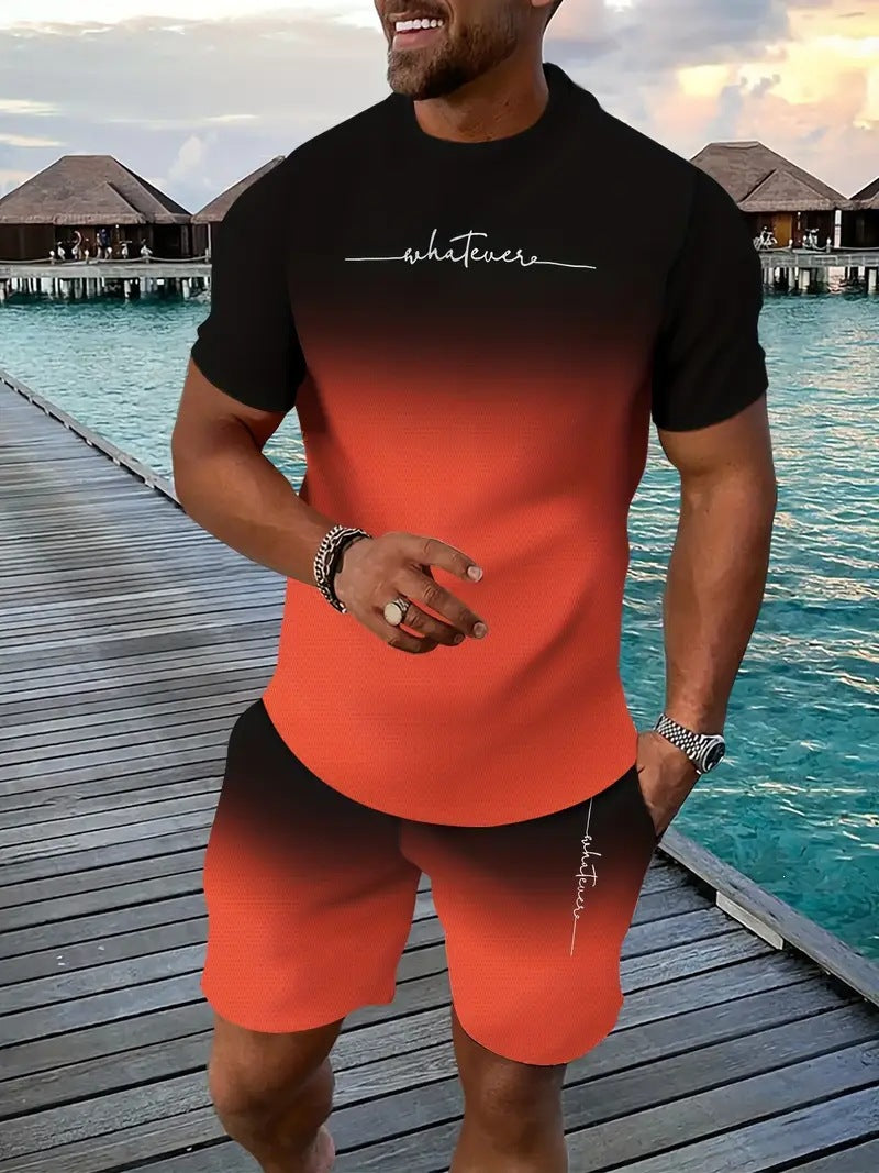 Casual sport short-sleeve T-shirt