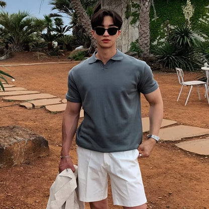 Men's polo shirts short-sleeved T-shirts
