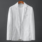 Linen business suit