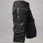 Mens Cropped Cotton Casual Pants