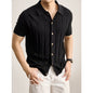 Mens Wrinkle-Resistant Short Sleeve Polo Shirt