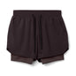 Men's Quick-Dry Fitness Shorts Double-Layer Athletic Design