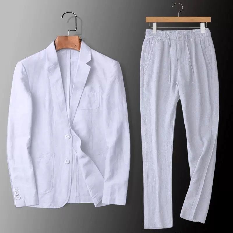 Mens Linen Suit Jacket