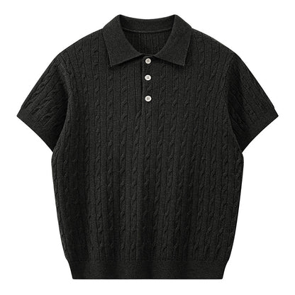 Short-Sleeved Polo Shirt