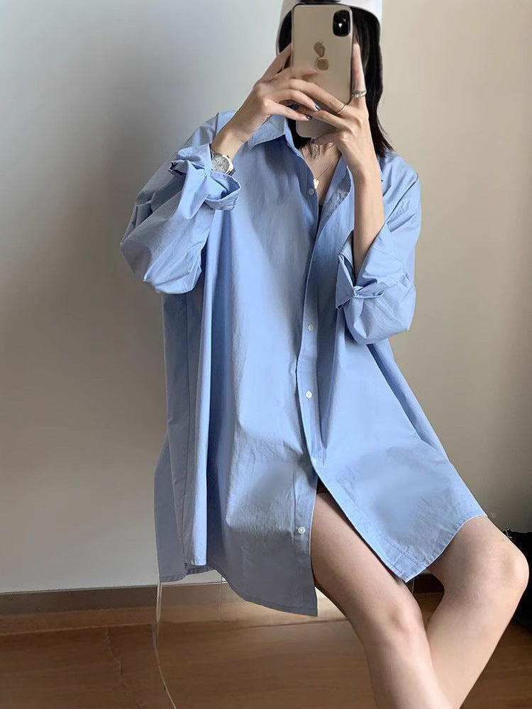 Casual white shirt