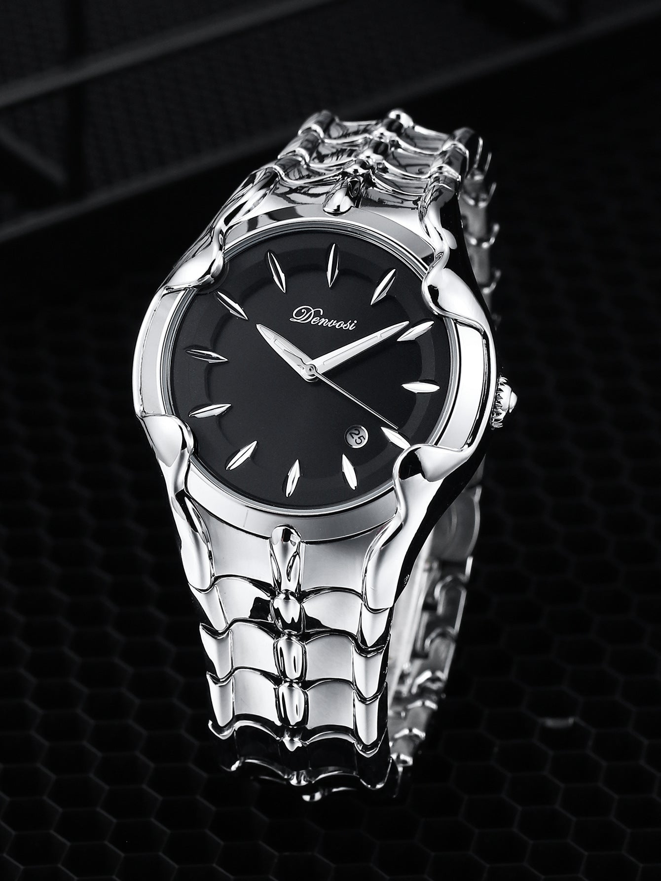 Men's Date Display Luminous Waterproof Quartz Watch