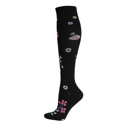 Nylon Compression Socks for Running Cycling Yoga