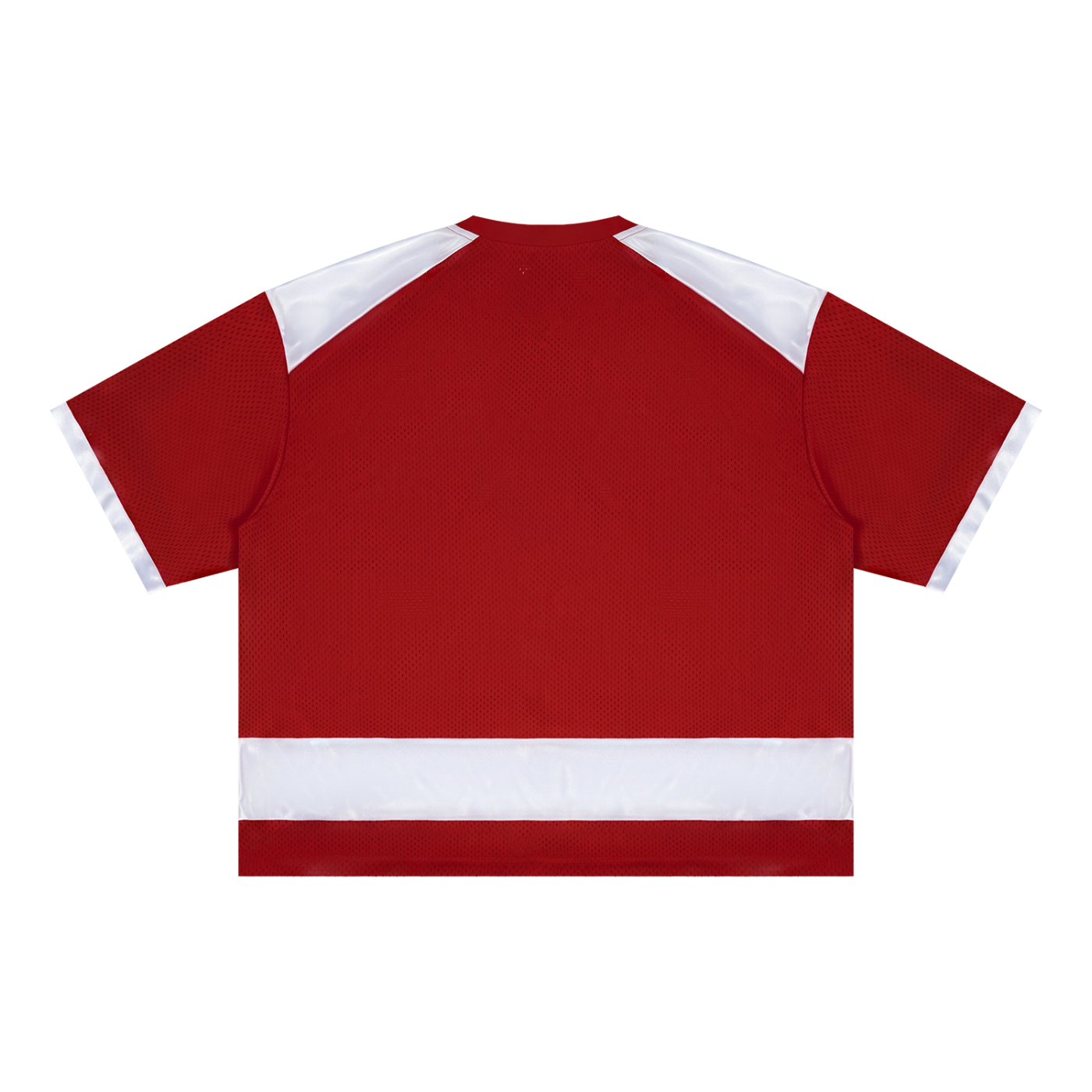 Unisex Raglan Sleeve Mesh Boxy T-Shirt