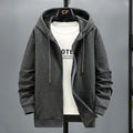Fleece Lined Hooded Cardigan for Men