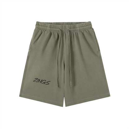 Vintage Wash Cotton Shorts