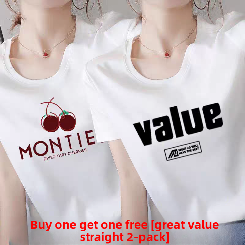 Loose Plus Size Womens T-Shirts
