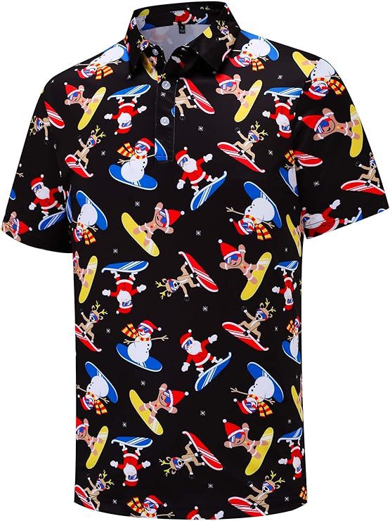 Digital printed Polo shirt