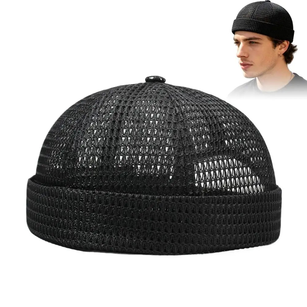 Breathable Mesh Brimless Hat