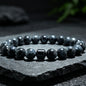 8mm Natural Stone Bracelet Handmade Round Beads