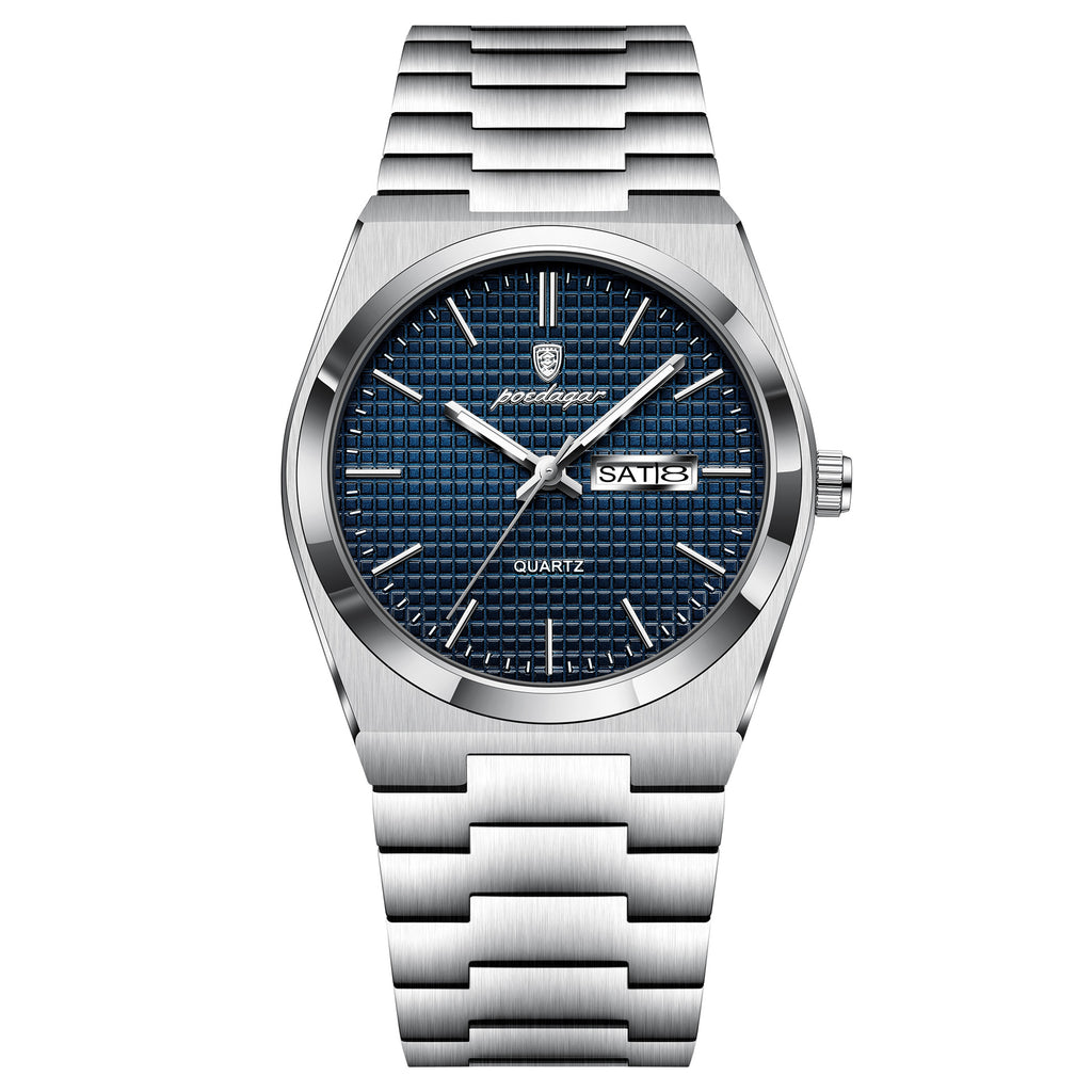 Ultra Thin Waterproof Calendar Mens Watch