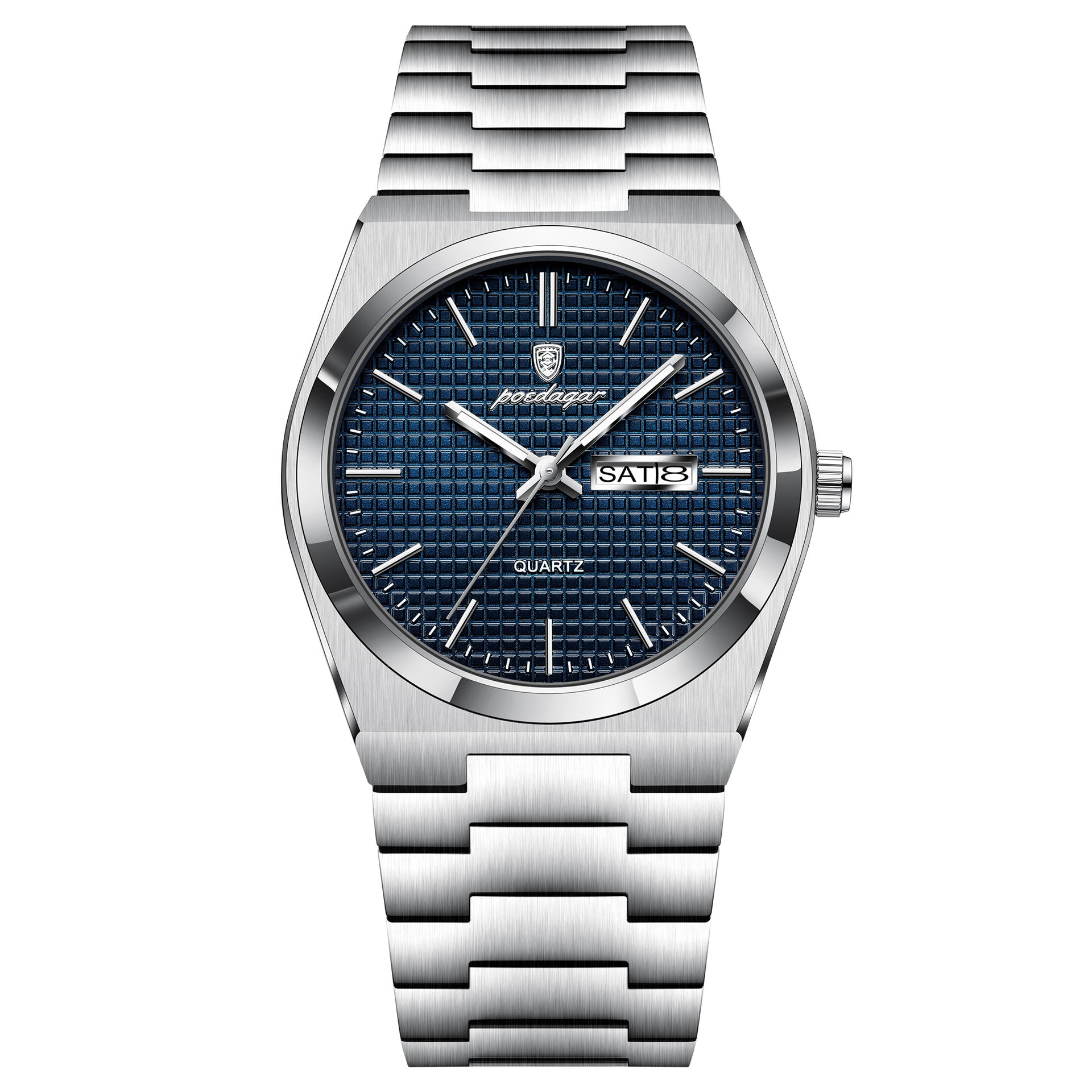 Ultra Thin Waterproof Calendar Mens Watch