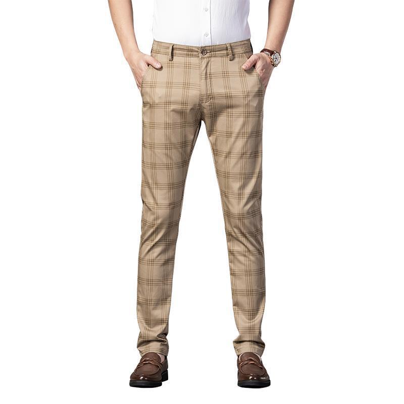 Men's Stretch Cotton Casual Pants