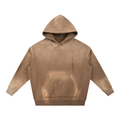 Zings Vintage Washed Frayed Fleece Hoodie