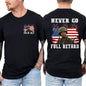 Patriotic Graphic Cotton Tshirt