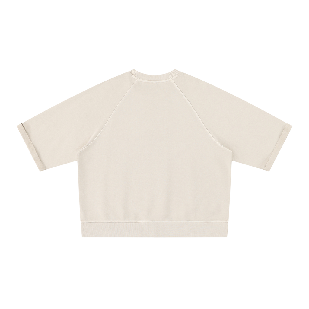 Z Vintage Wash Boxy Short Sleeve Sweatshirt