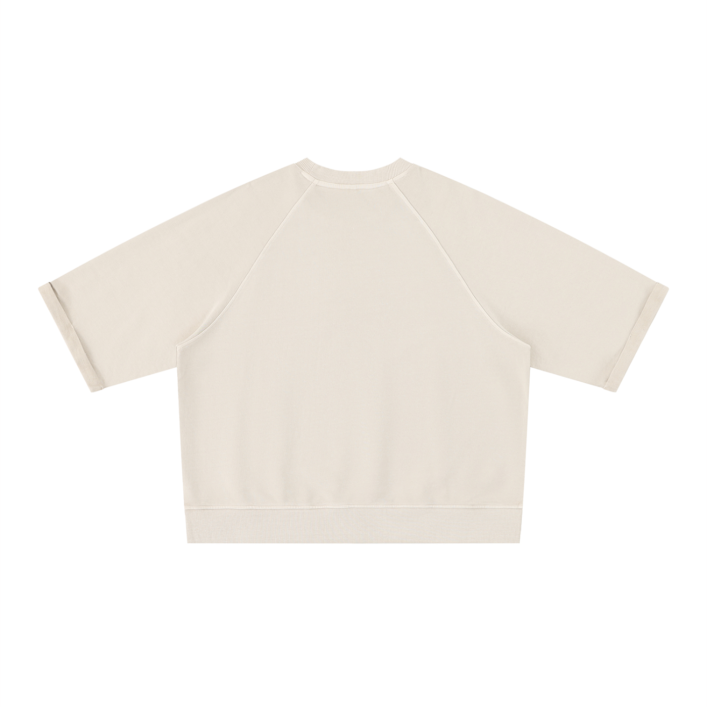 Z Vintage Wash Boxy Short Sleeve Sweatshirt
