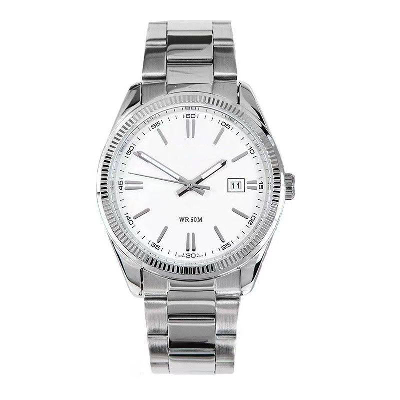 Minimalist Quartz Watch with Calendar