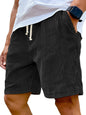 Mens Retro Corduroy Casual Shorts