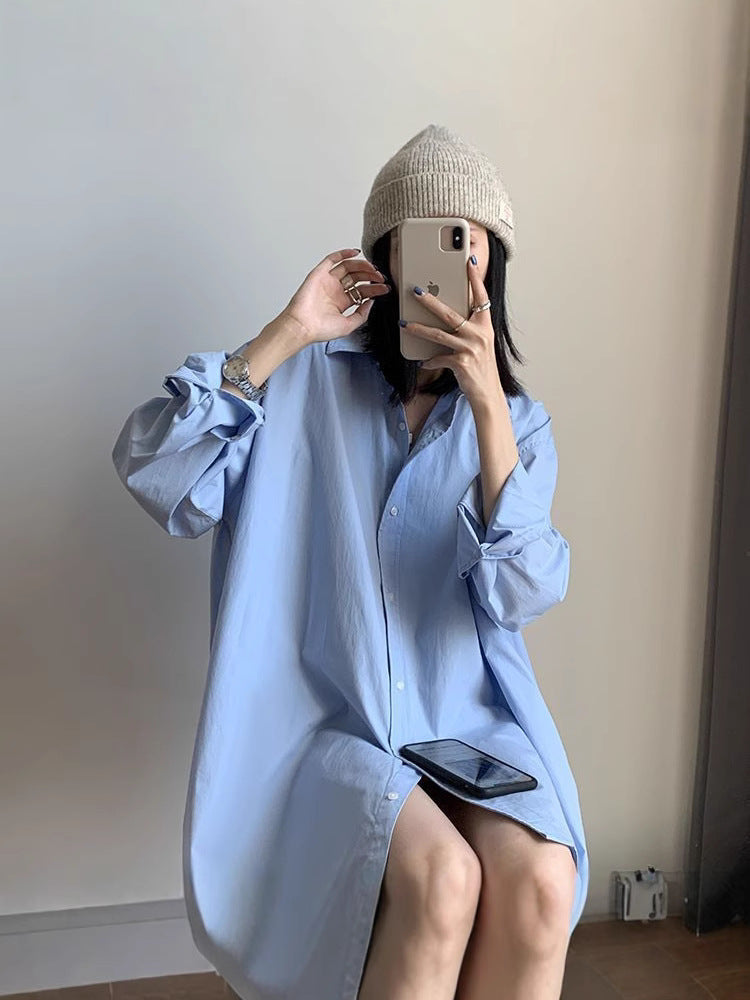 Casual white shirt