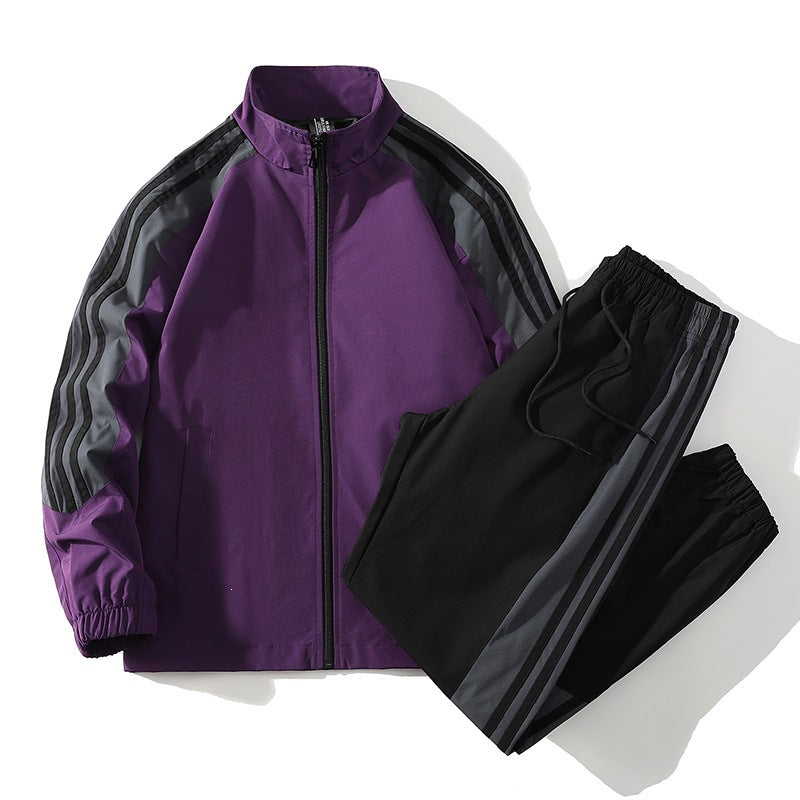 Casual Athletic Two-Piece Set
