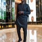 African Ethnic Style Men's Casual Two-Piece Suit