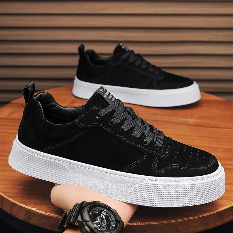 Men's Leather Casual Sneakers