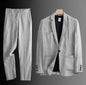 Linen suit set