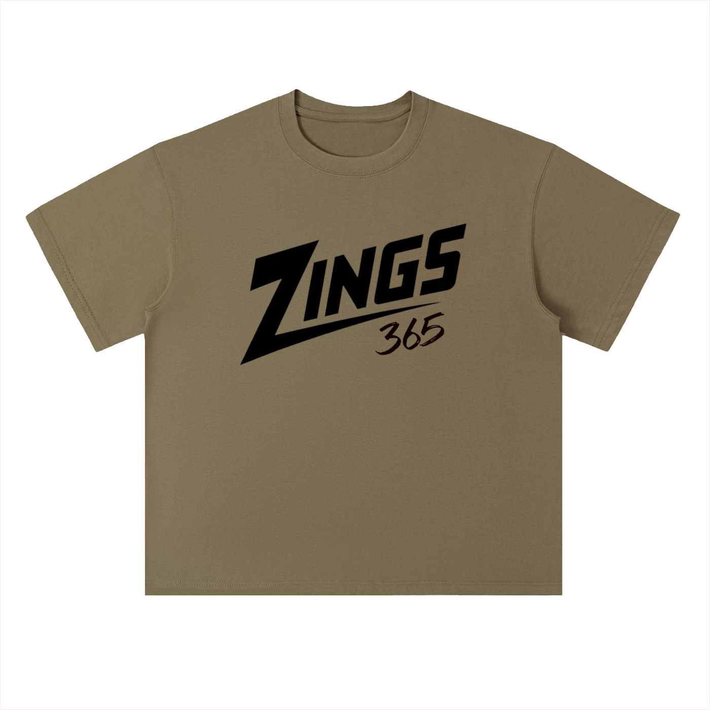 Heavyweight Drop Shoulder Cotton T-Shirt