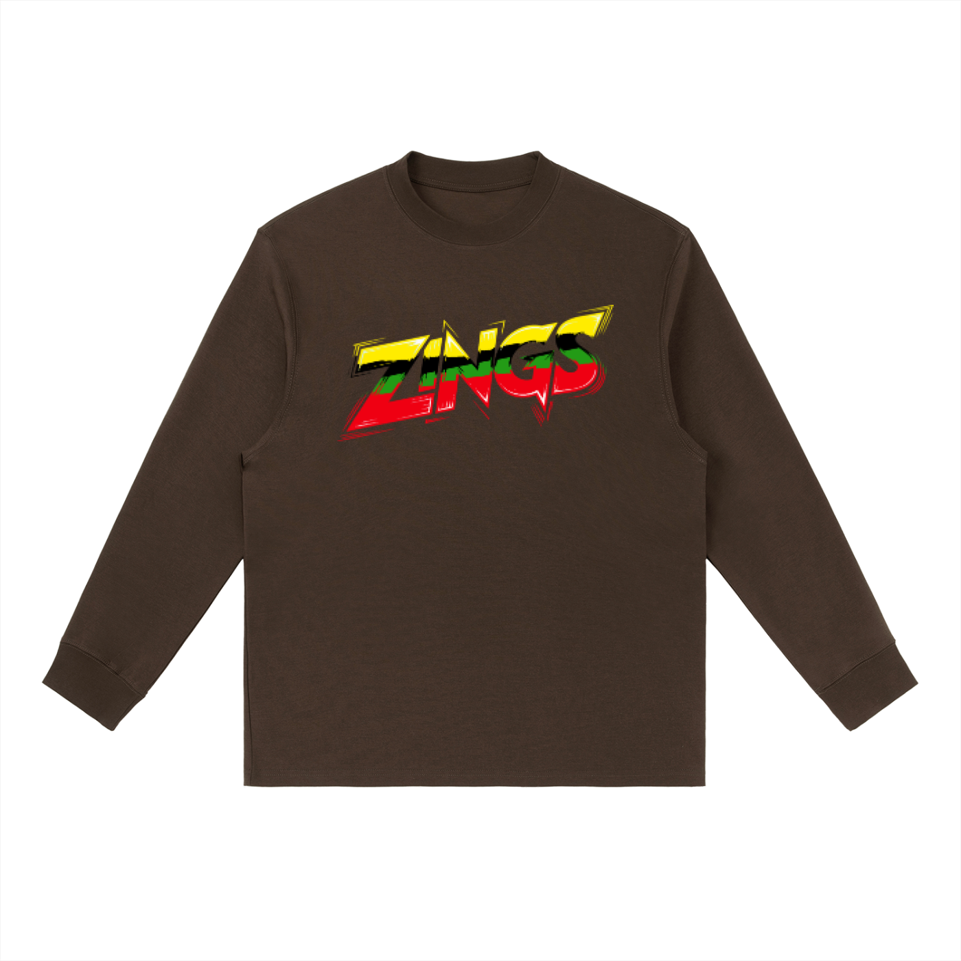 Z BLEND Crewneck Long-Sleeve T-Shirt
