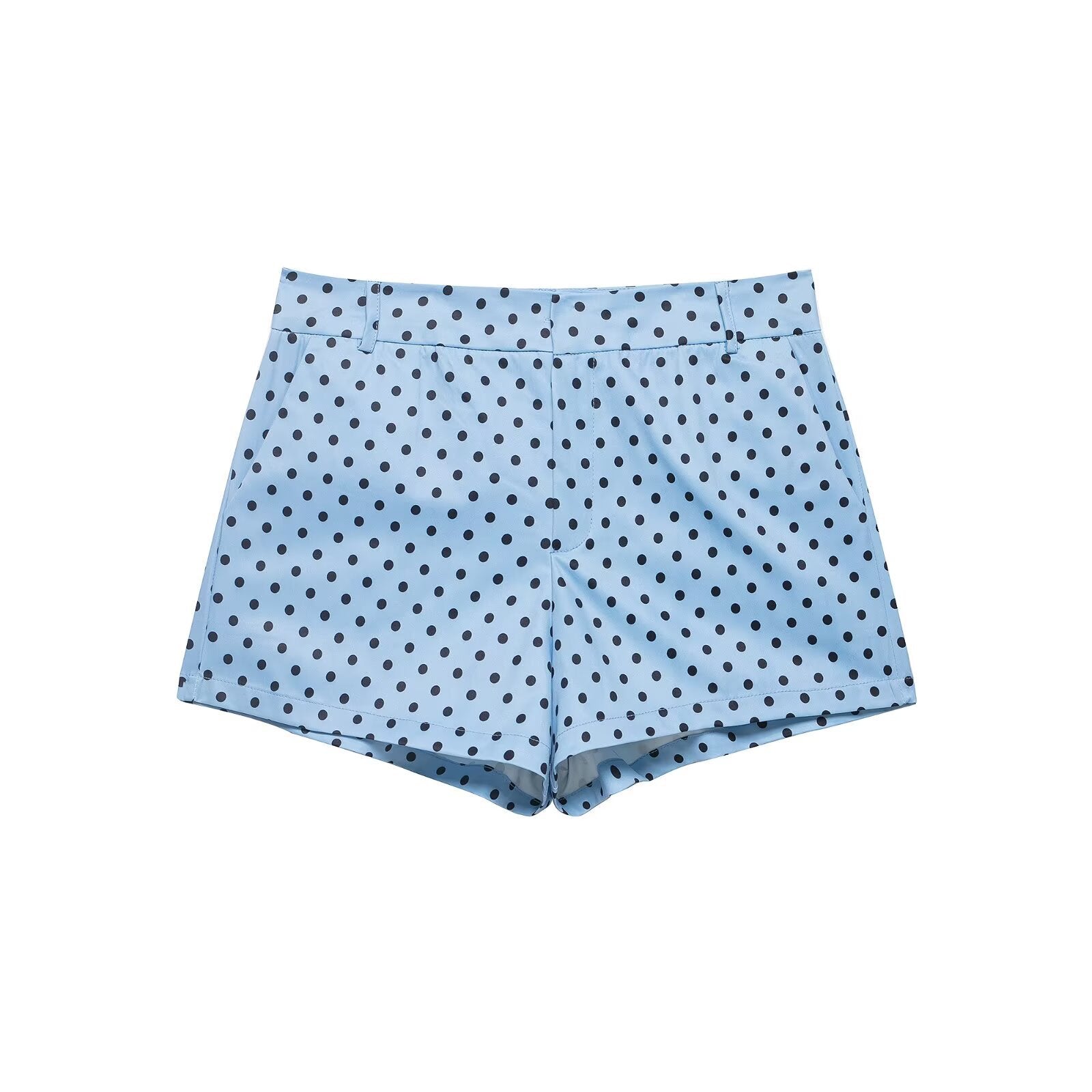 Polka Dot Drawstring Jacket and Pants